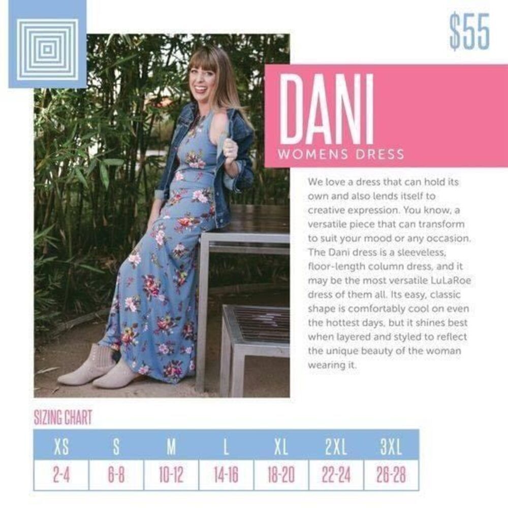 Lularoe Dani Maxi Tank Dress - Size Small - Picture 5 of 5